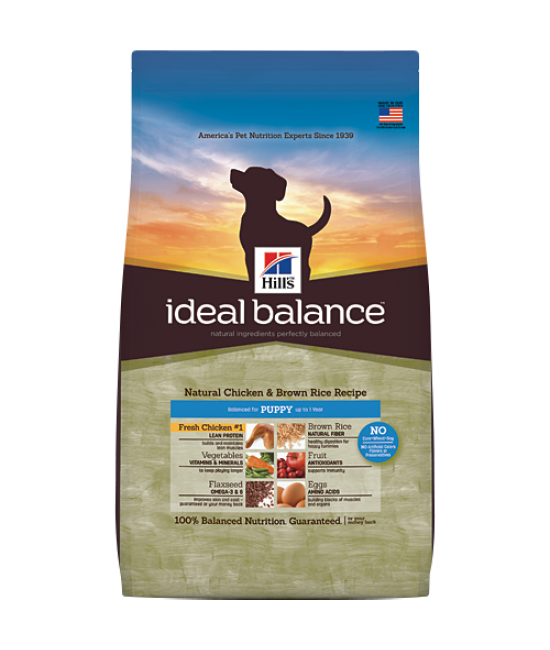 Hill's 全新天然配方 2274 IDEAL BALANCE 雞味及糙米 幼犬 12.5lb