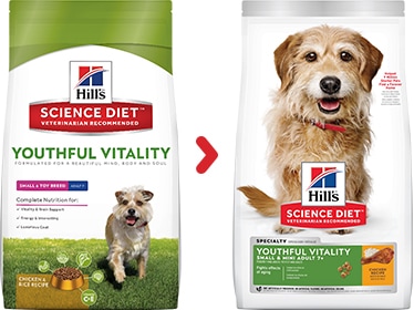 Hill's -10771 Youthful Vitality年輕活力 小型高齡犬 狗糧 12.5lb