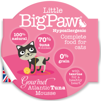 Little Big Paw LBP-C85A 傳統大西洋吞拿魚貓餐盒 85G