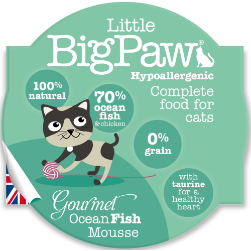 Little Big Paw LBP-C85F 傳統大西洋海洋魚貓餐盒 85G