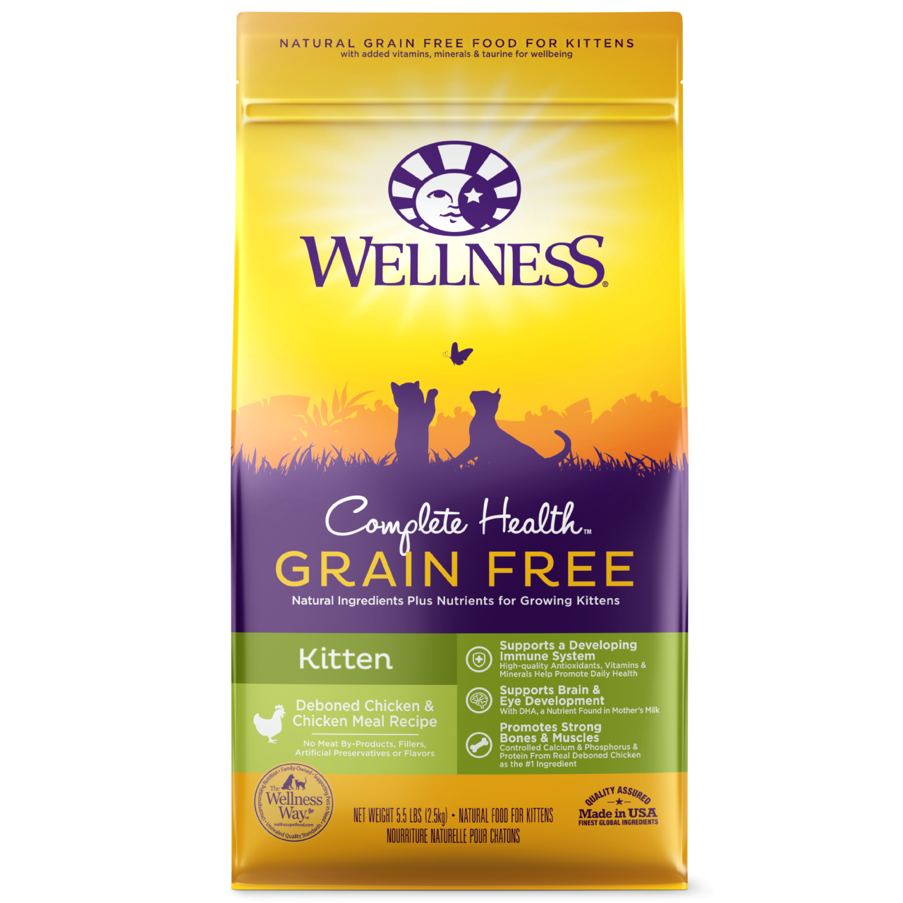 Wellness Complete Health 9203 無穀物幼貓成長配方 2lbs4oz