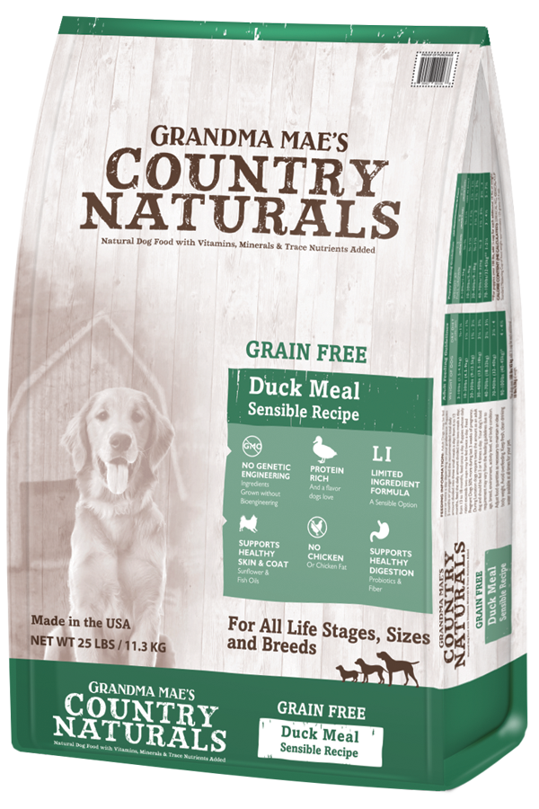 Country Naturals CN0214 - 無穀物全犬種防敏鴨肉精簡配方 14lb