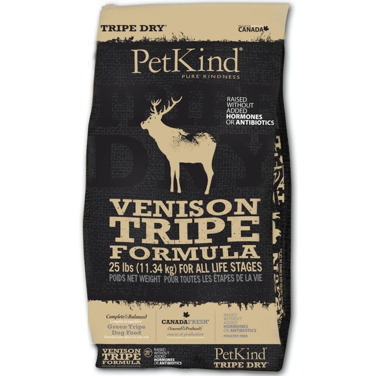 PetKind Venison Tripe 無穀物鹿肉配方狗糧 25lb