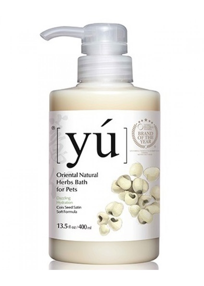 YU YU-001 宠物沐浴露 薏仁柔潤配方 400ML