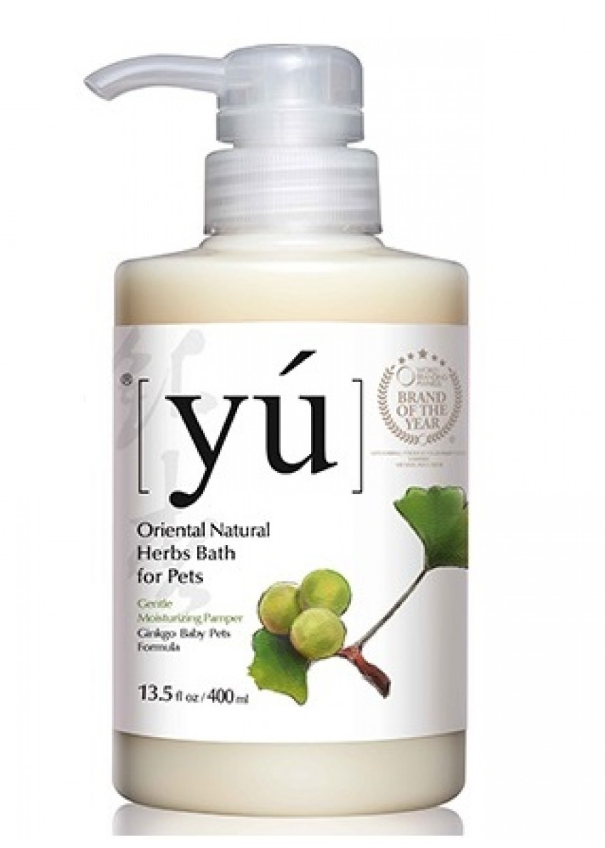 YU YU-004 寵物沐浴露 銀杏幼年配方 400ML