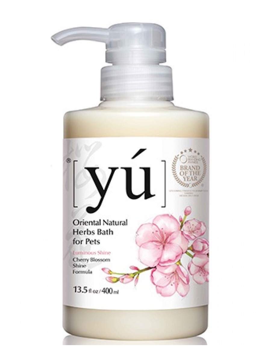 YU YU-007 寵物沐浴露 櫻花亮瑩配方 400ML