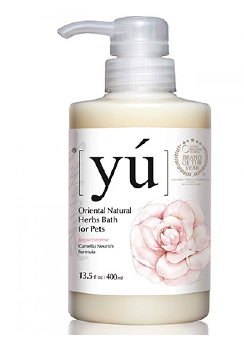 YU YU-008 寵物沐浴露 山茶花修護配方 400ML